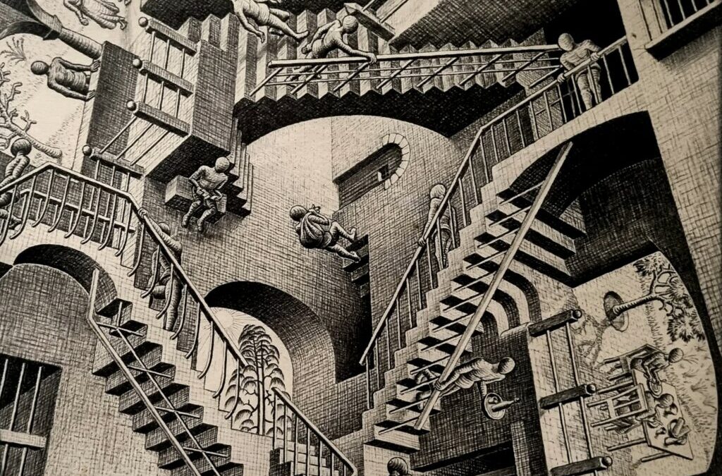 La mostra di Escher a Palazzo Bonaparte fa il pieno di visitatori