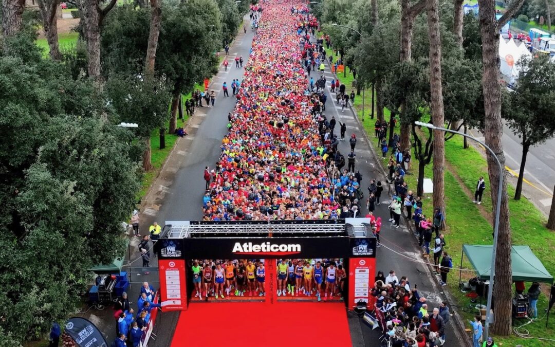 We Run Rome a Selvarolo e Yaremchuk. Festa per 8mila