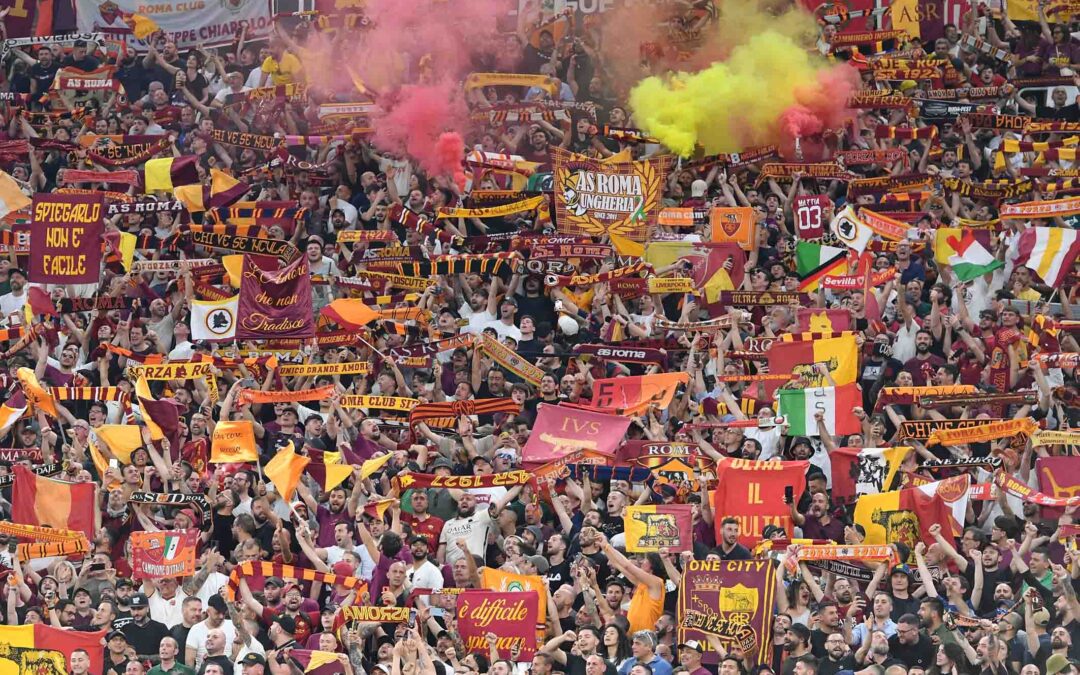 Europa League, la Roma allo stadio Meazza con oltre 5 mila tifosi giallorossi al seguito
