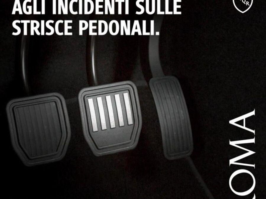 Roma Capitale, nuova campagna : “Mettiamo un freno agli incidenti sulle strisce pedonali”