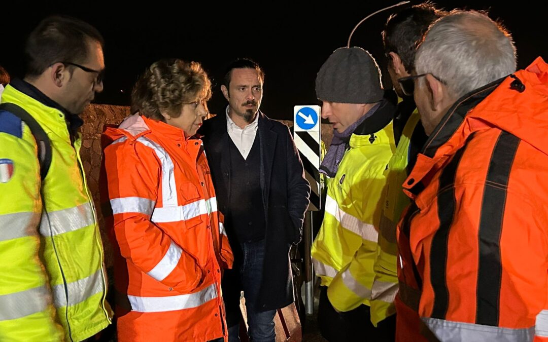 Sopralluogo congiunto in via della Stazione di Cesano di Comune e Commissione Giubileo