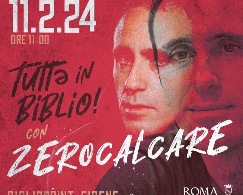 Al Bibliopoint di Fidene domenica ci sarà Zerocalcare