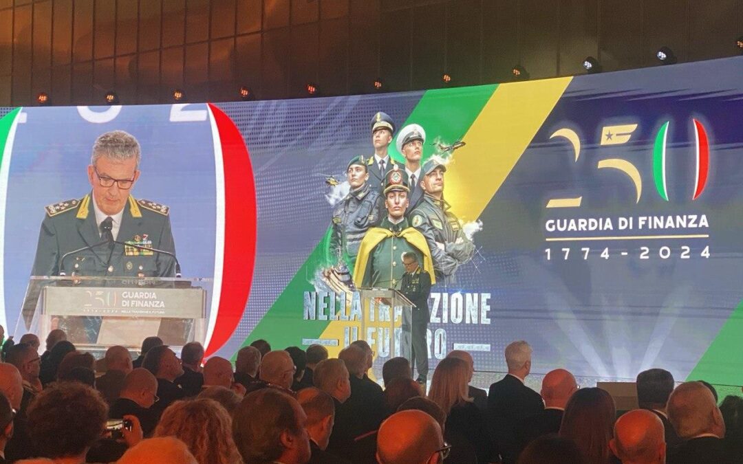 Al via le celebrazioni per il 250° anniversario della Guardia di Finanza