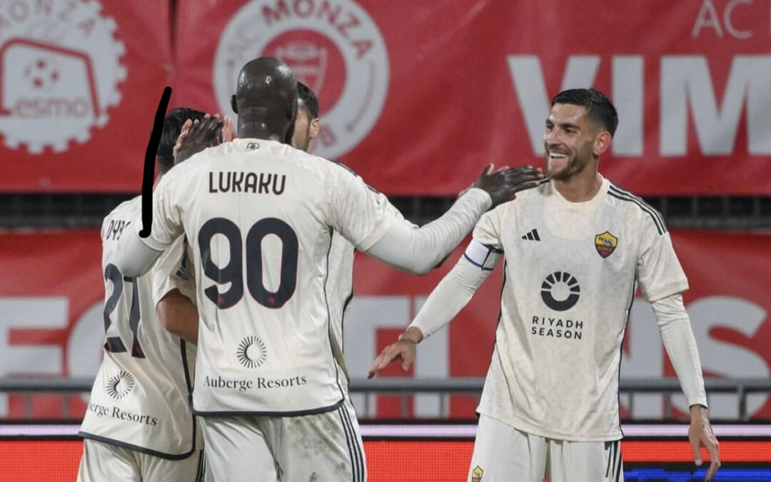 La Roma vince ancora: spazzato via il Monza 4-1
