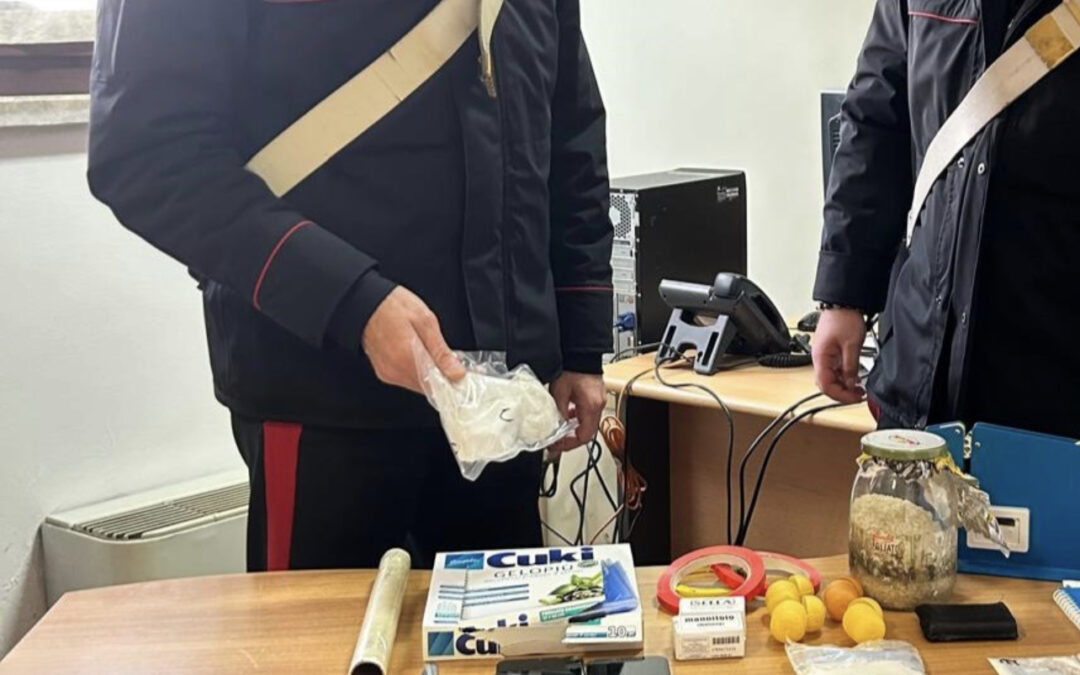 Due fratelli arrestati dai Carabinieri per spaccio di cocaina