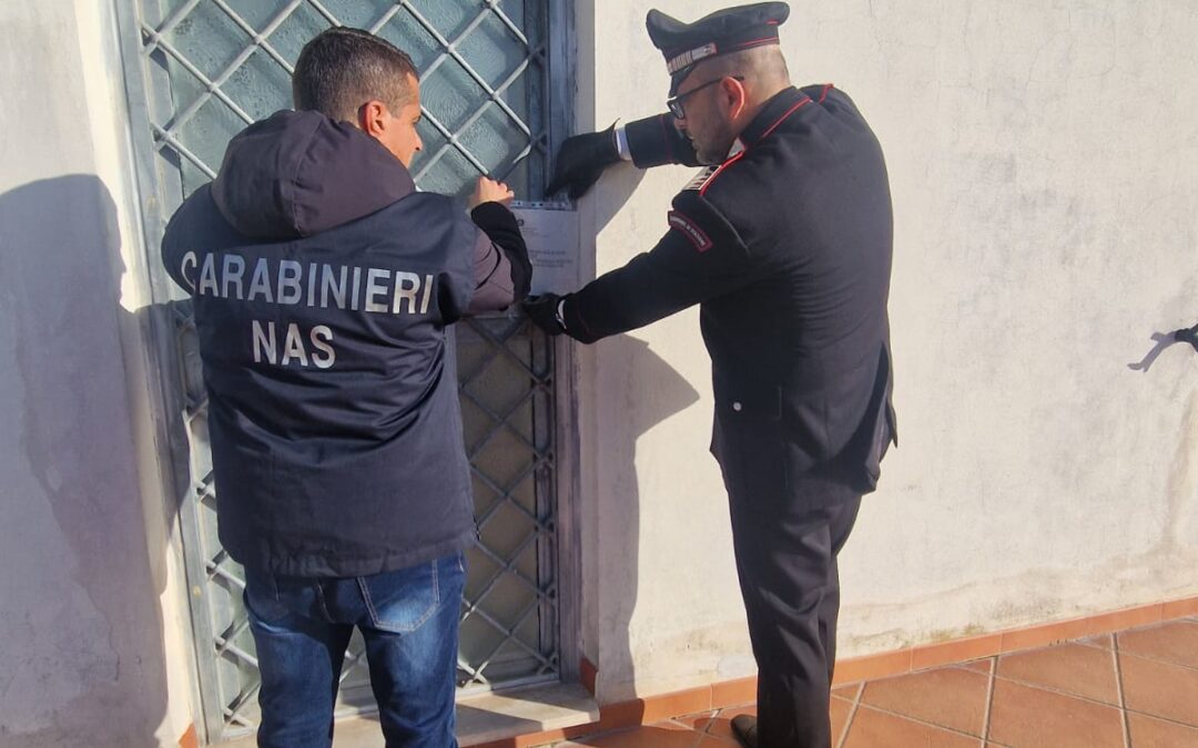 Anziani abbandonati a loro stessi, i Carabinieri chiudono Casa di Riposo abusiva a Nettuno