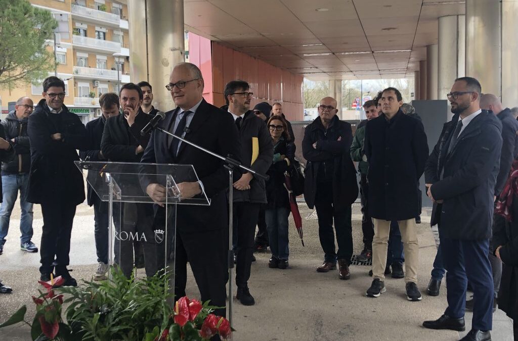 Inaugurato il parcheggio della stazione Metro B a Conca d’Oro. Gualtieri: “Migliaia di posti in più”
