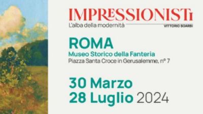 Roma dedica una mostra agli Impressionisti a 150 anni dalla nascita del movimento artistico