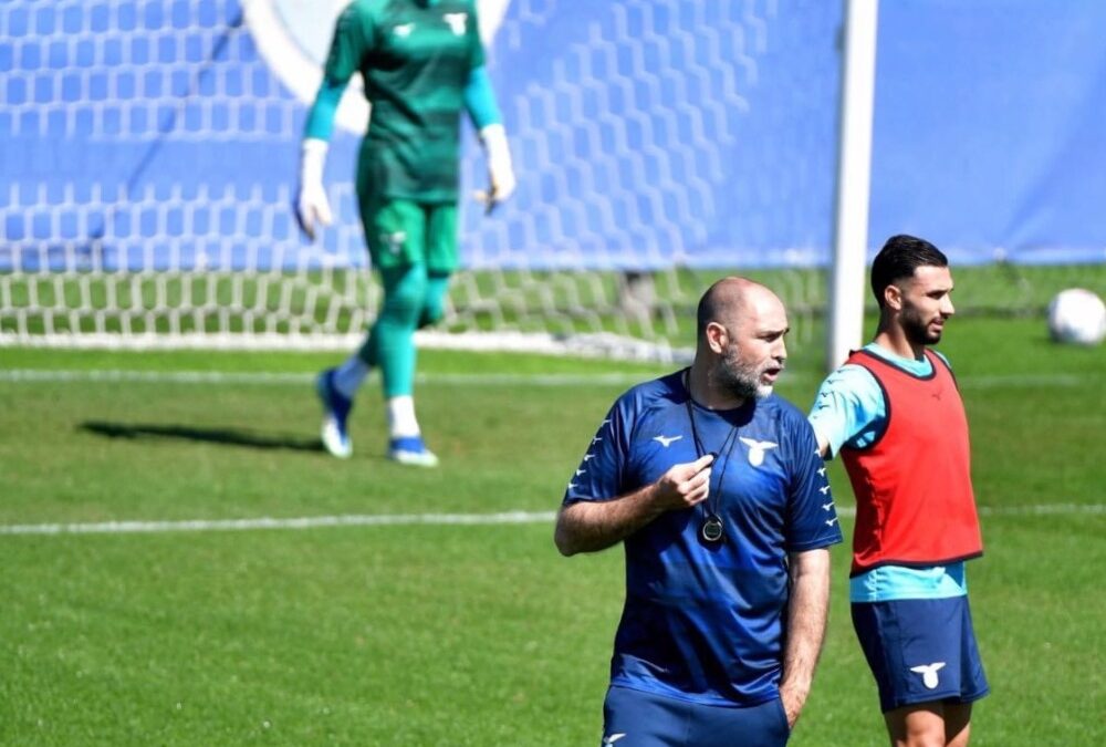 Lazio, seduta di allenamento pomeridiana in vista della sfida casalinga con la Juventus