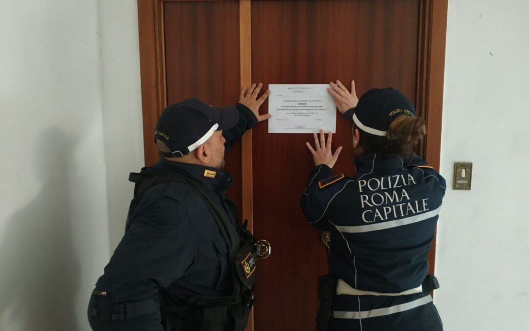 Occupazioni abusive, 6 appartamenti liberati dalla Polizia di Roma Capitale