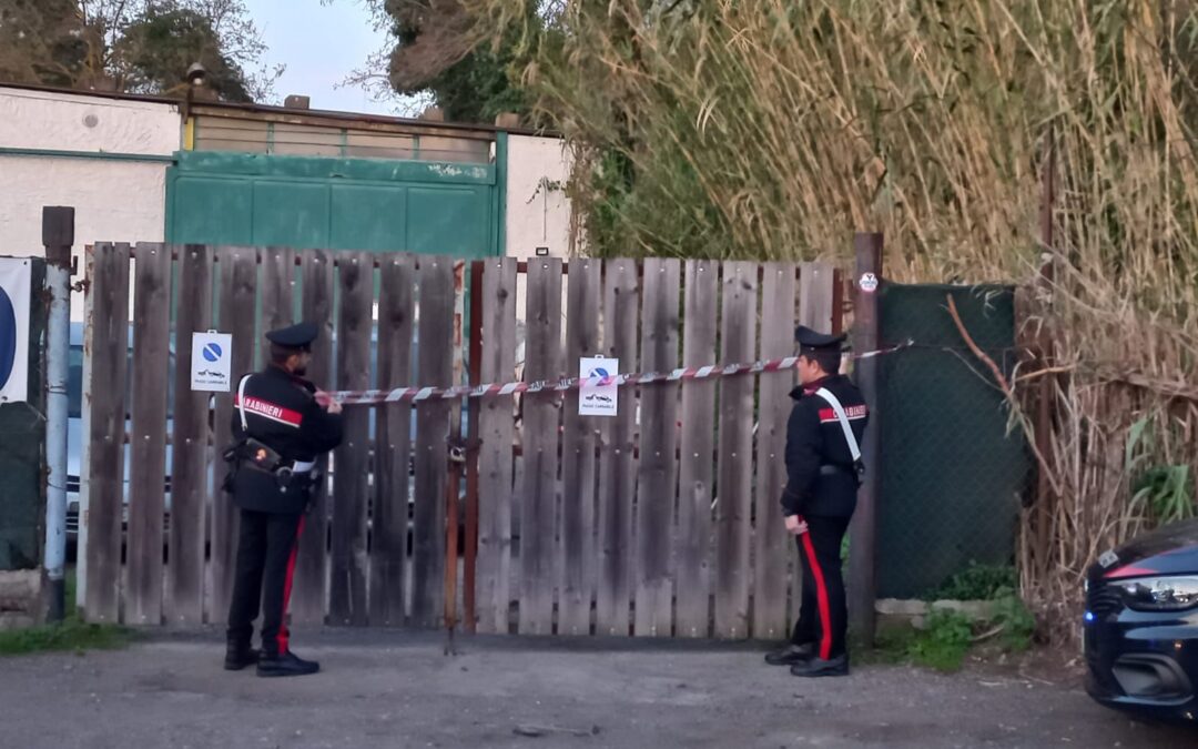 Controlli a tutela dell’ambiente, scoperta dai Carabinieri officina abusiva poi sequestrata