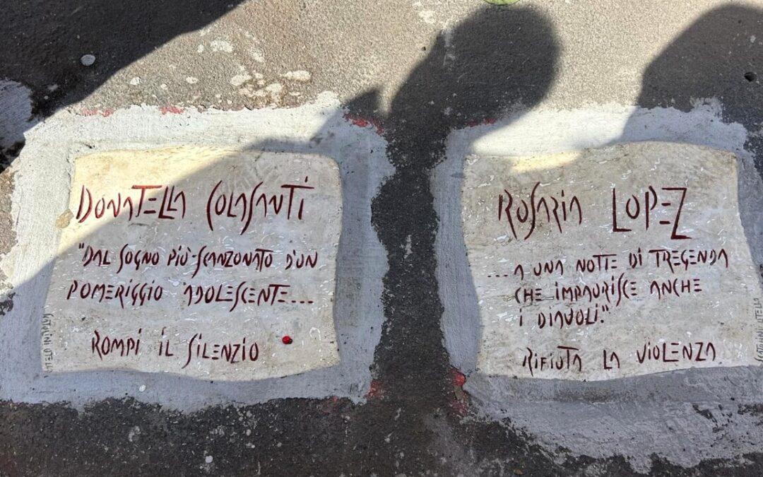 Apposte dal II Municipio due pietre d’inciampo in memoria delle vittime del Circeo