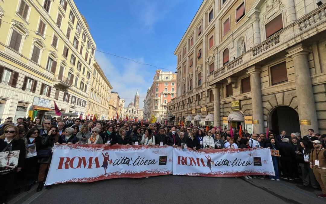 Mafia, Ciani: “Manifestazione ‘Roma Città Libera’ per affermare impegno alla legalità