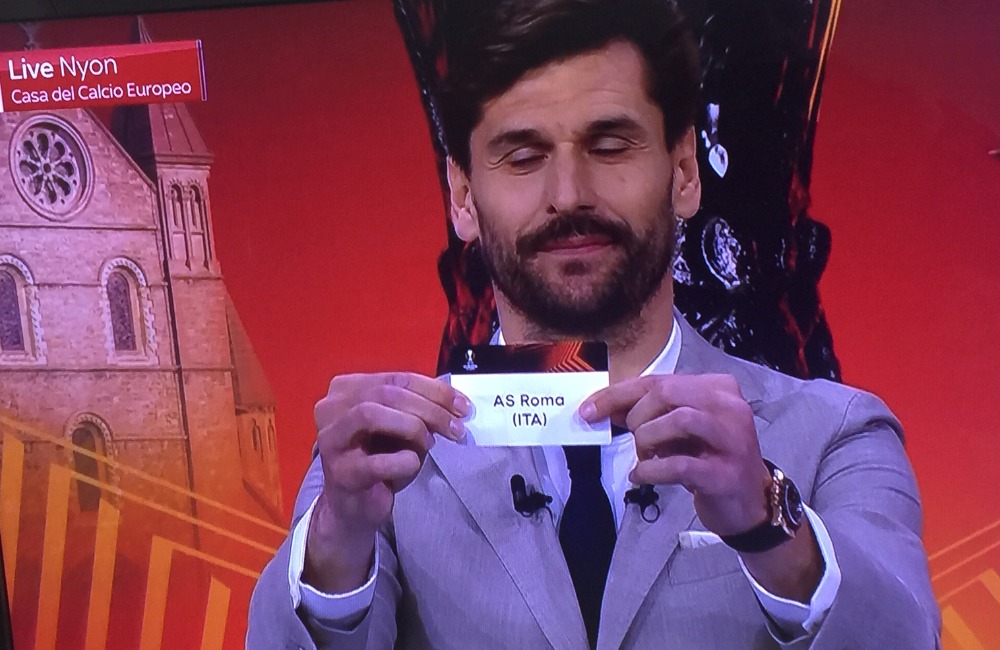 Europa League, la Roma sfiderà il Milan nei quarti di finale. Prima gara a San Siro