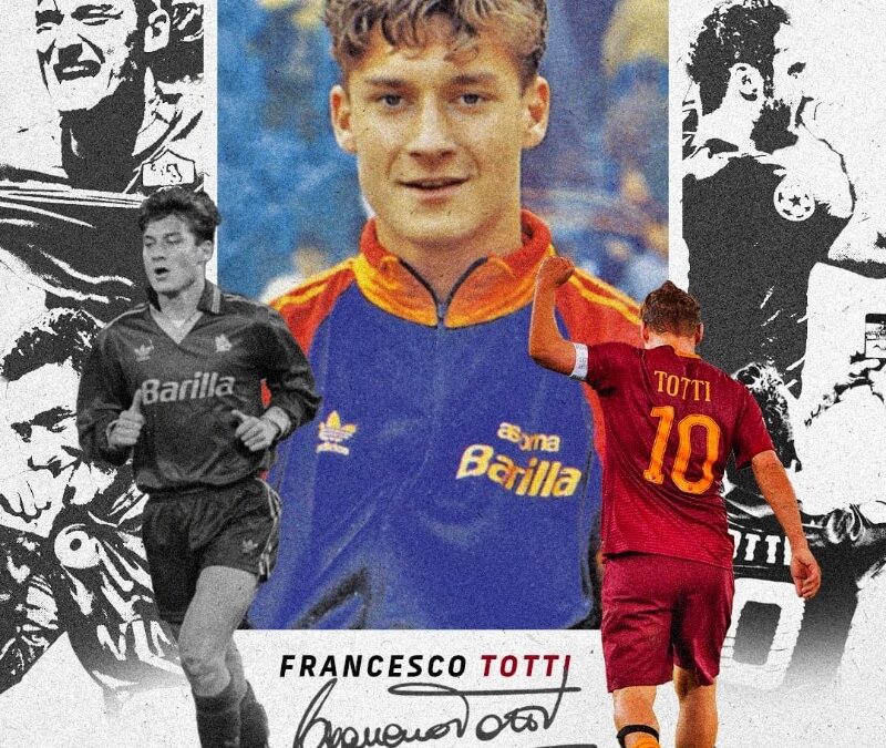 Roma, il 28 marzo del 1993 l’esordio in serie A di Francesco Totti. L’omaggio del club
