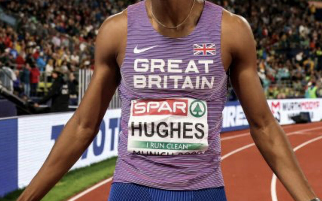 Hughes lancia la sfida a Jacobs e agli altri velocisti azzurri “A Roma voglio l’oro nei 100 e nella 4×100”