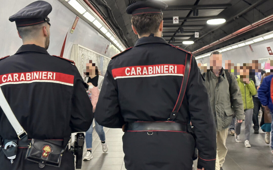 Carabinieri: 14 persone arrestate nel centro di Roma