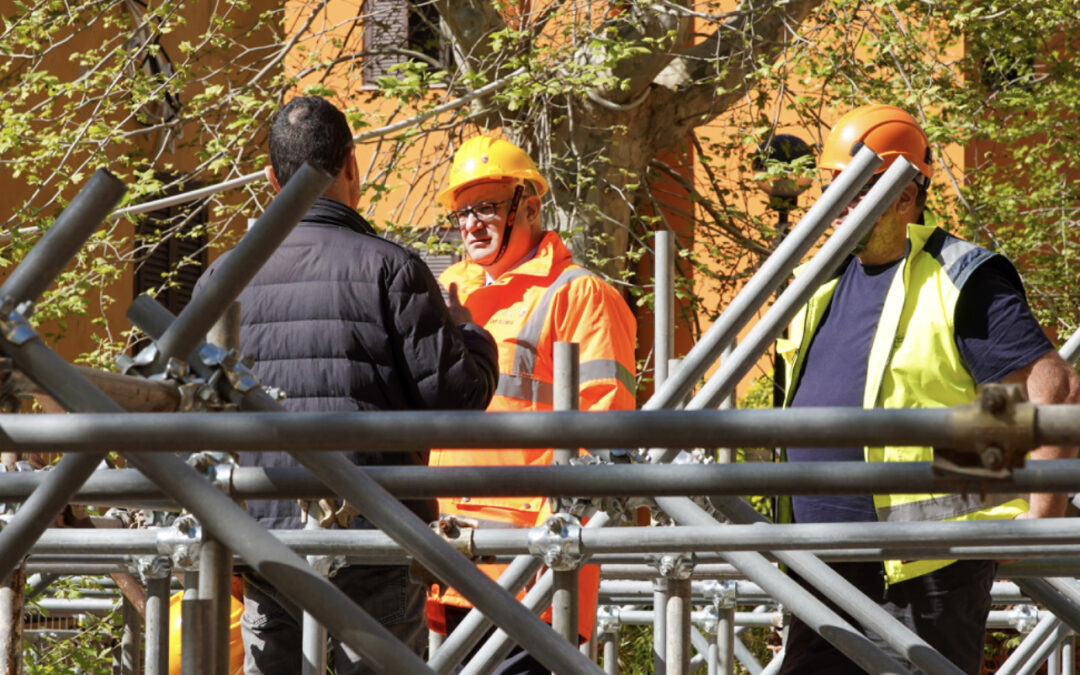 Sopralluogo del sindaco Gualtieri per messa in sicurezza della voragine a Tor De’ Schiavi