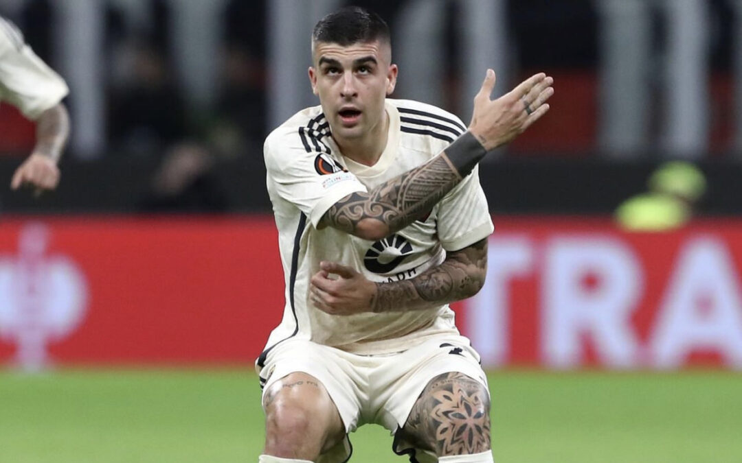 Ancora Mancini: la Roma vince contro il Milan a San Siro e si prende l’andata dei quarti di Europa League