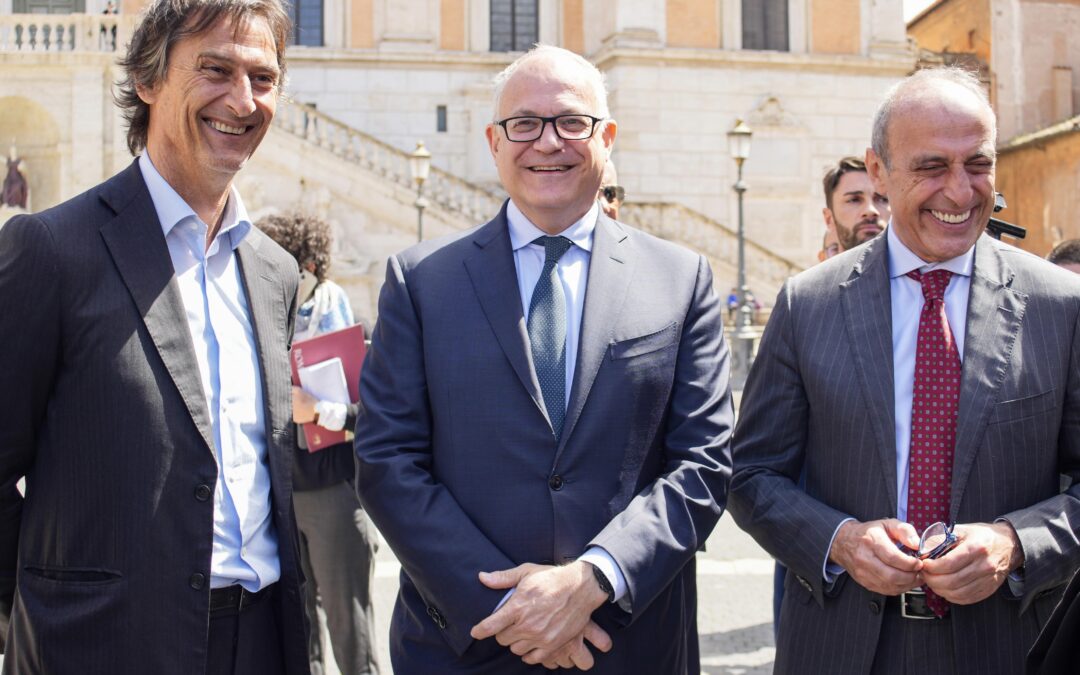Il progetto Roma5G è partito da Piazza del Campidoglio