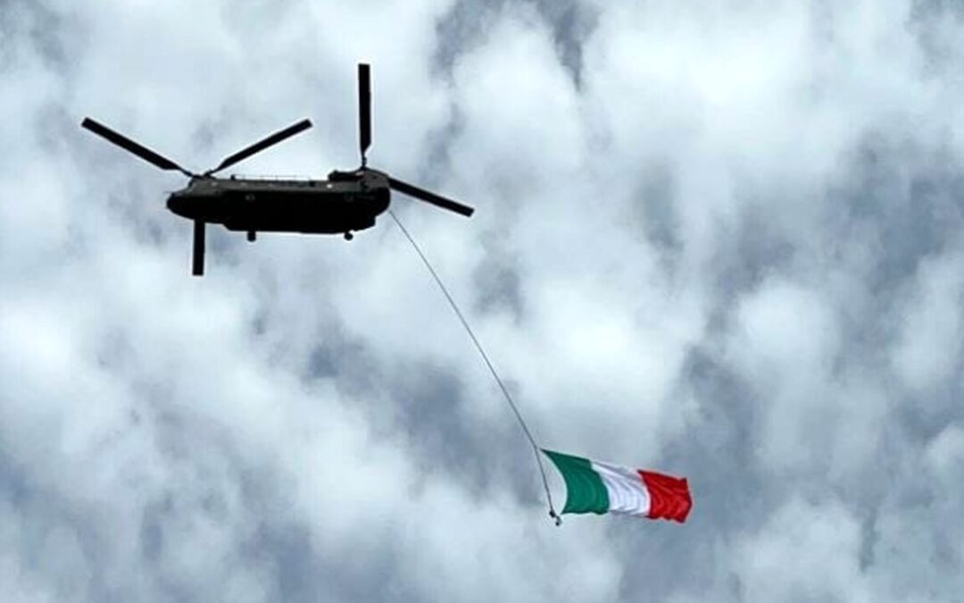 Giornata del Made in Italy, ma l’elicottero è americano
