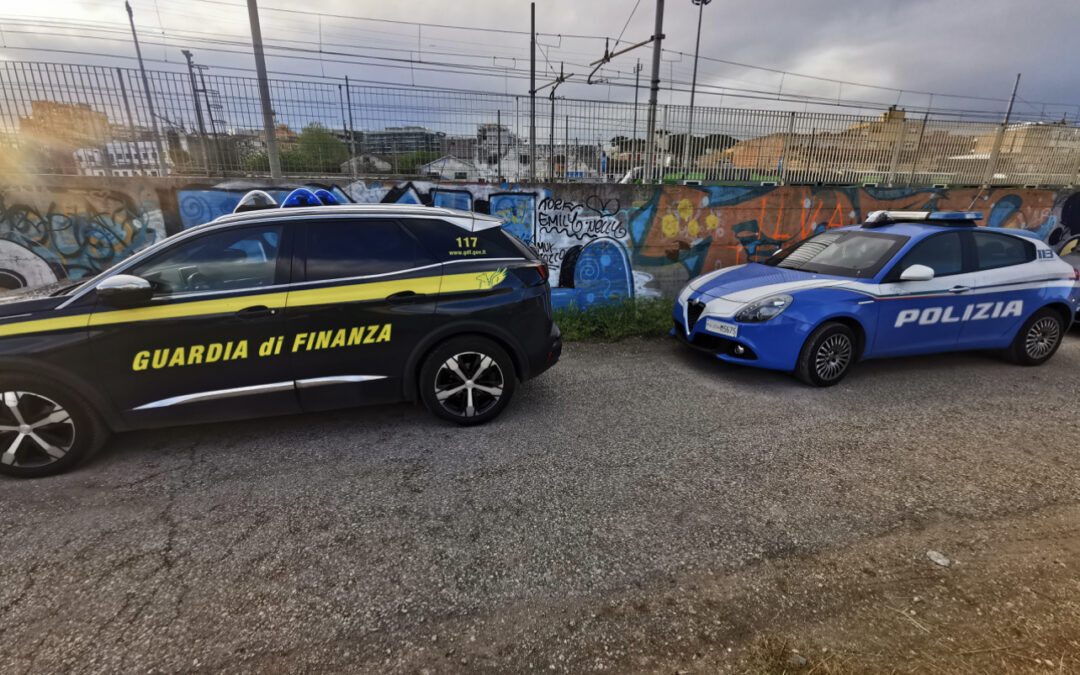 Controlli interforze all’interno della Stazione Tuscolana e nel quartiere San Giovanni