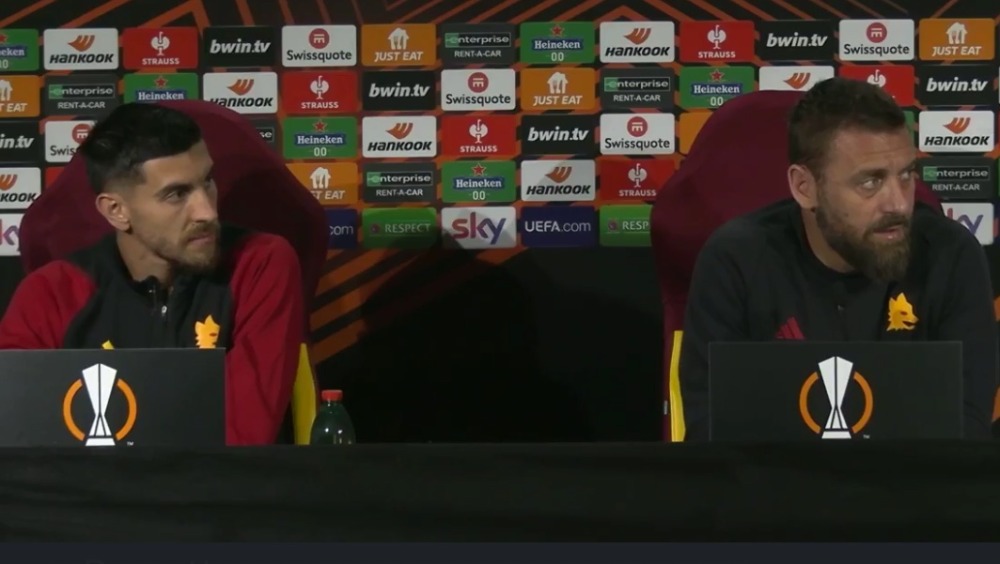 Europa League, De Rossi e Pellegrini: “Affronteremo il Milan per vincere anche all’Olimpico”