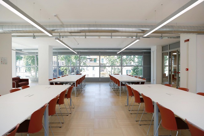 Inaugurata l’aula studio Trionfale, 350 MQ, vicina alla metro con 90 posti a sedere