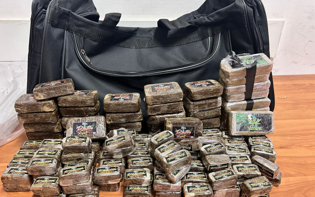 Polizia arresta 5 persone per spaccio di sostanze stupefacenti. Sequestrati 8 chili di droga