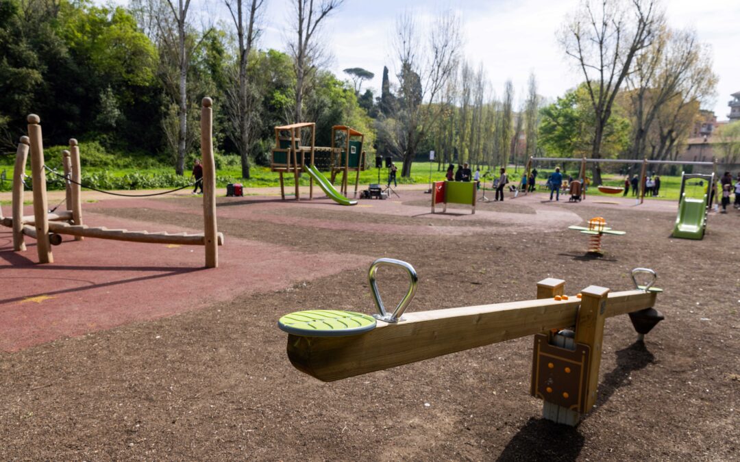 Villa Pamphilj, Inaugurata l’area ludica di via Vitella