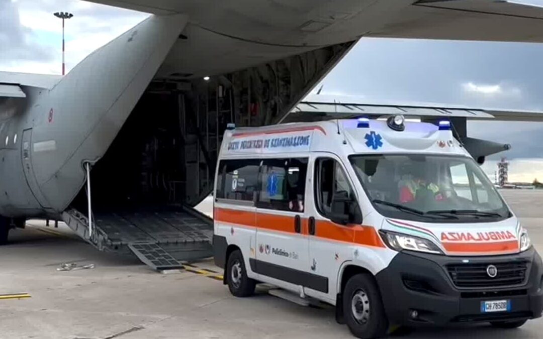 Bimba di 2 anni in gravissime condizioni: trasferita d’urgenza da Bari a Roma