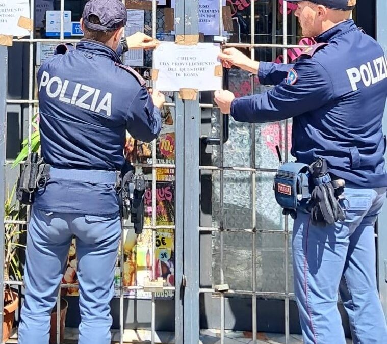 Zona Termini. Il Questore sospende per 15 giorni la licenza ad un’attività alimentare
