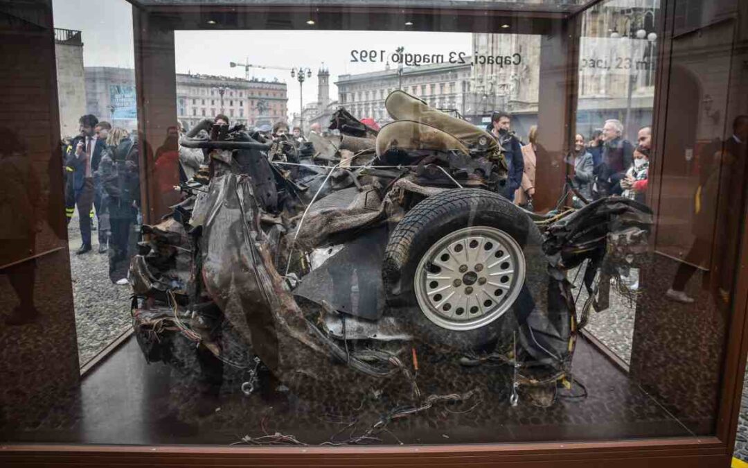 A Pomezia l’auto di Falcone. Il sindaco: “Celebrazione di valori che consegnamo ai nostri figli”