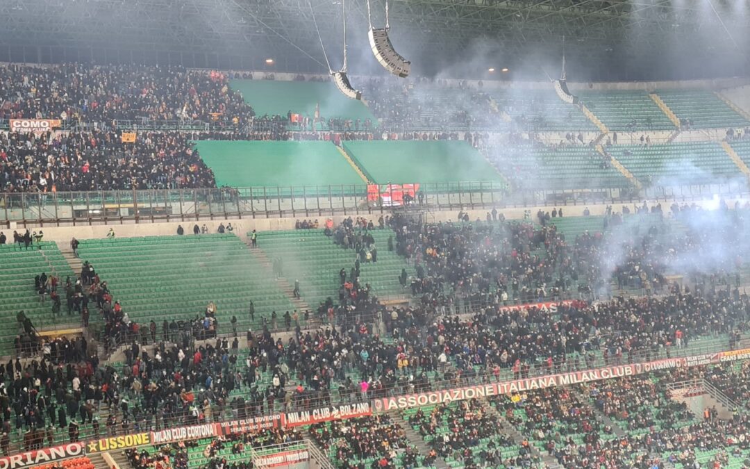 Milan-Roma, allo stadio con la droga, arrestato tifoso giallorosso