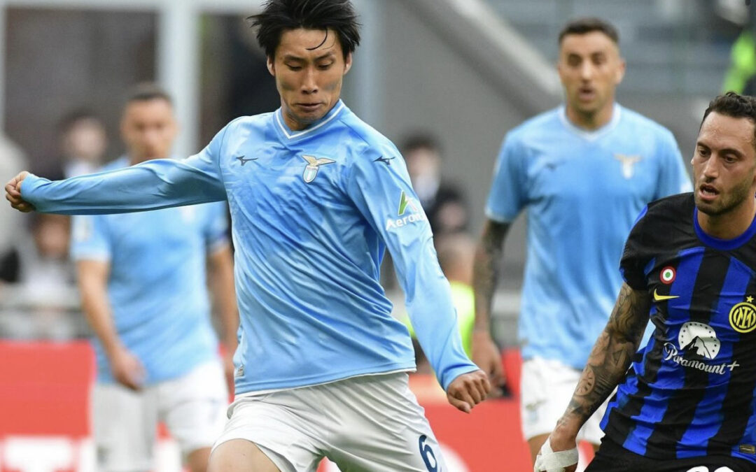 Dumfries risponde a Kamada: a San Siro la Lazio pareggia 1-1