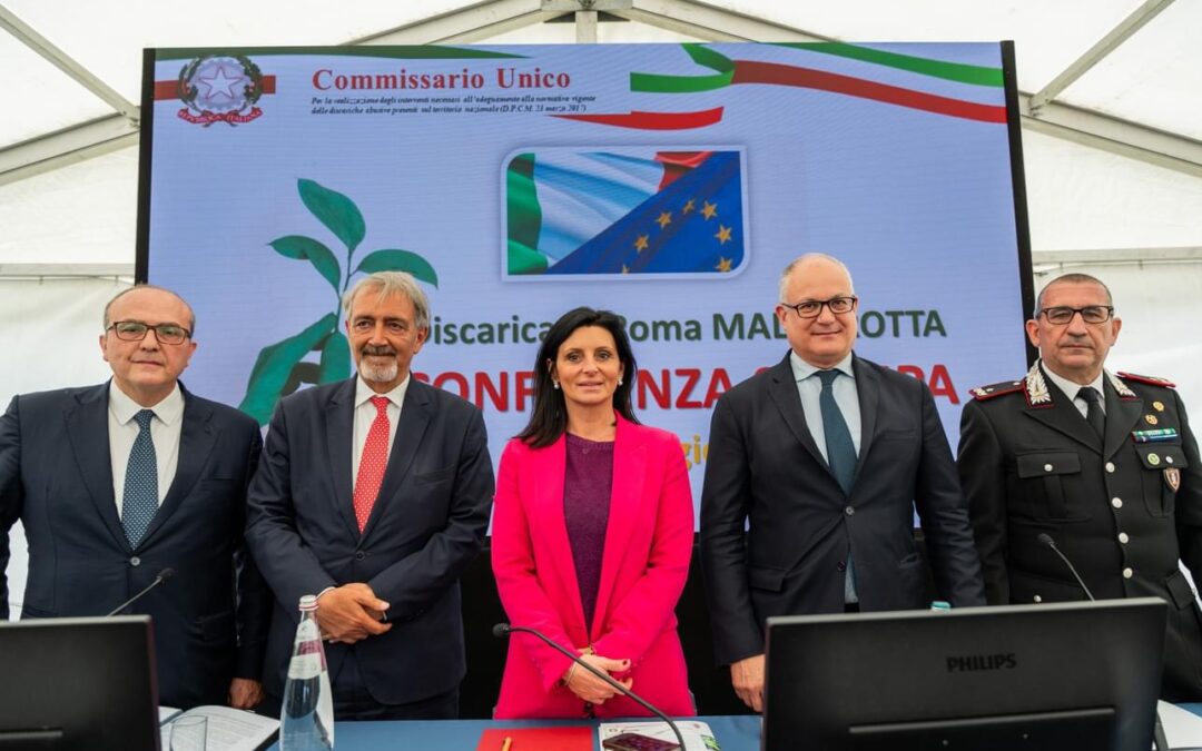 Aggiudicati i lavori per la bonifica della discarica di Malagrotta