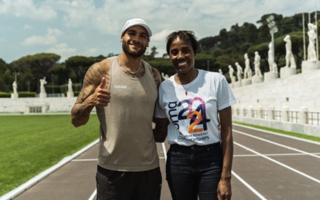 Marcell Jacobs si racconta a Fiona May: “Agli Europei di Roma vogliamo conquistare la gente”