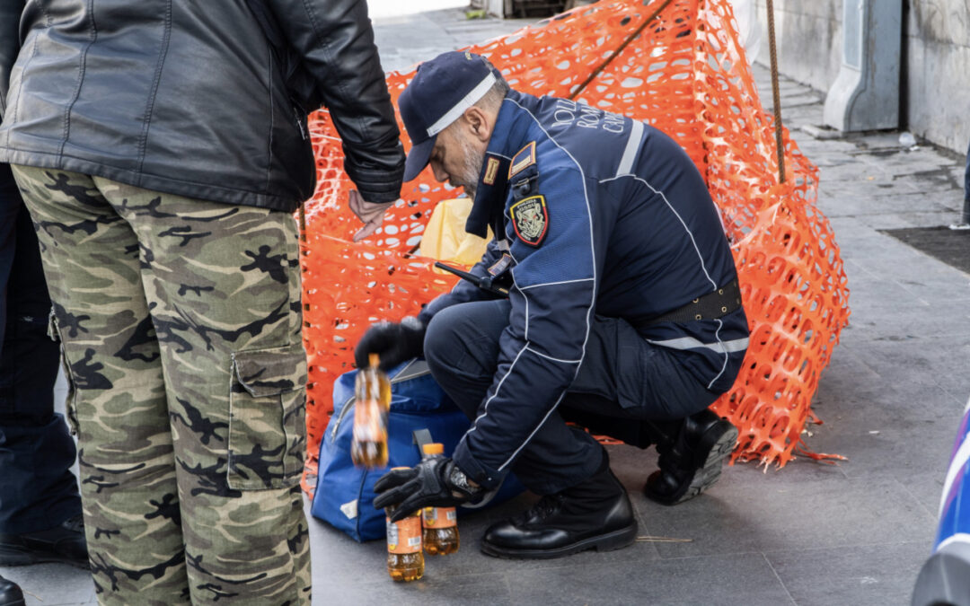 Polizia Locale sequestra 150 chili di “street food” venduto illegalmente