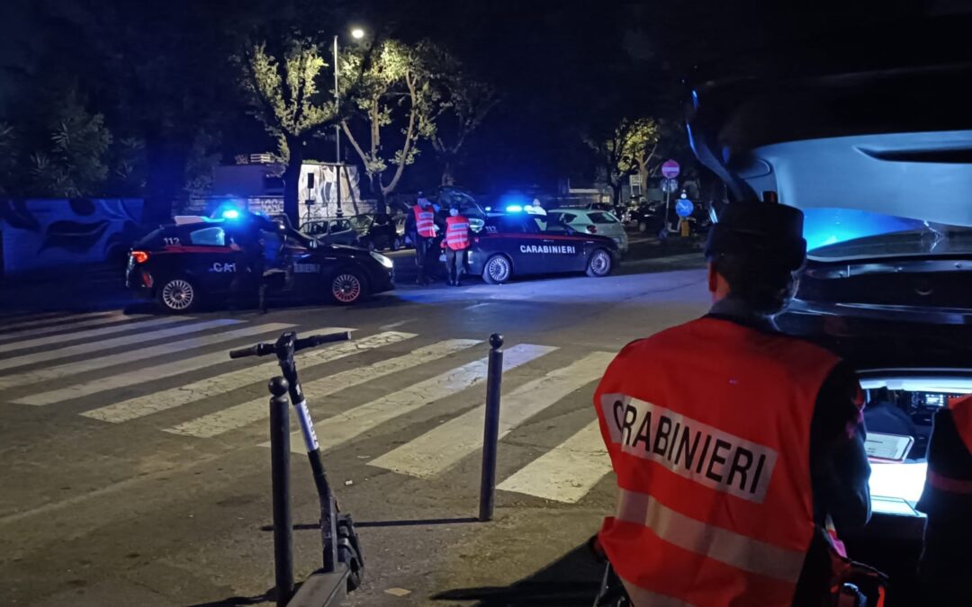 Controlli dei Carabinieri a Centocelle e Villa Gordiani: 3 persone denunciate e 2 segnalate alla Prefettura