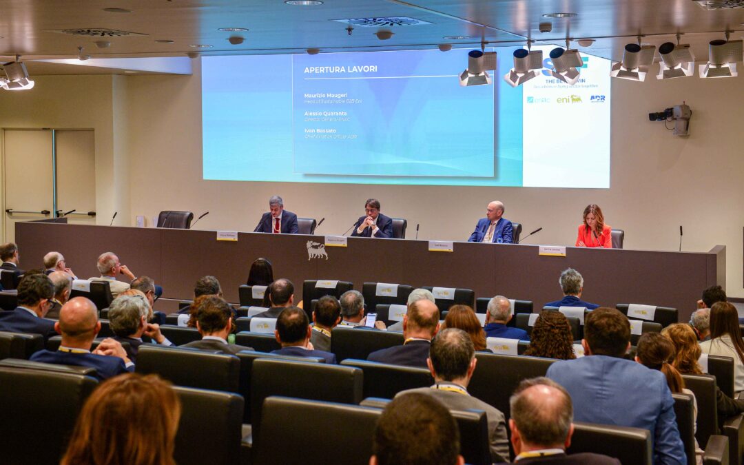 ENAC, Eni e ADR insieme per la decarbonizzazione del trasporto aereo con il SAF, il carburante sostenibile per l’aviazione