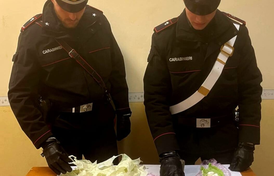 Maxi sequestro di droga. Carabinieri arrestano 47enne trovato in possesso di 4 chili di droga