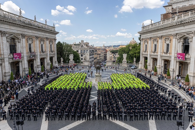 Roma Capitale dà il benvenuto ai neoassunti nel Corpo della Polizia Locale