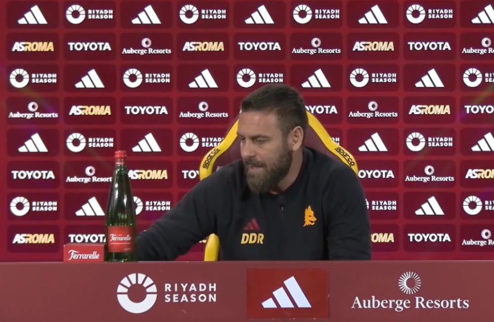 Roma-Juventus, De Rossi: “Siamo convinti di poter tornare alla vittoria”