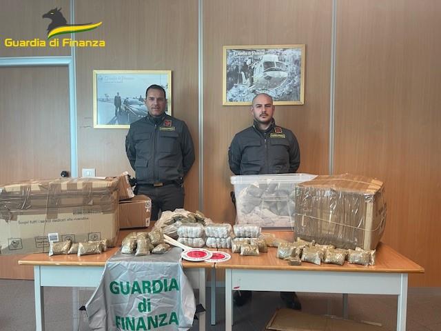 A Bracciano la Guardia di Finanza sequestra una centrale di spaccio di droga, arrestati tre uomini