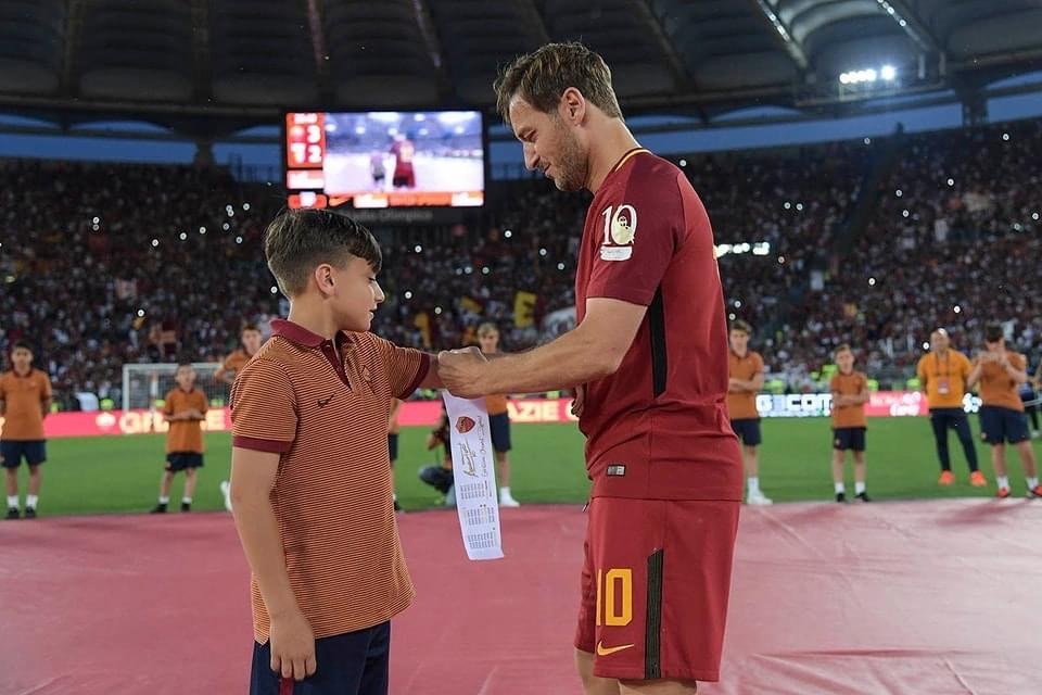 Roma, da Totti a De Rossi continua il sogno di Mattia Almaviva