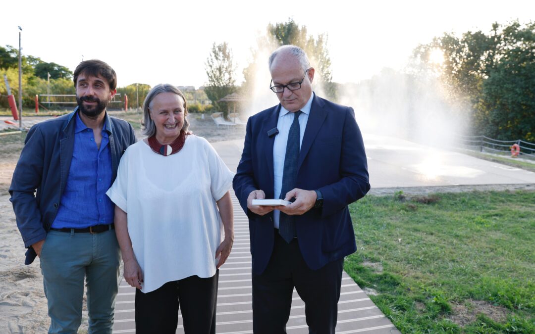 Inaugurata la stagione estiva della spiaggia fluviale Tiberis lungo il Tevere