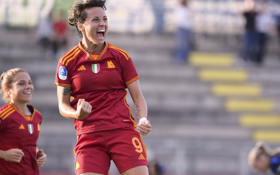 Roma Women, l’attaccante Valentina Giacinti rinnova fino al 2027