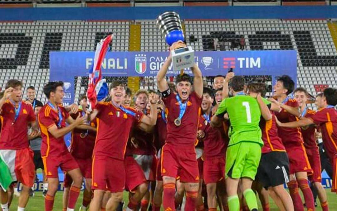 Under 17, la Roma di Falsini si laurea campione d’Italia. Empoli ko 3-1
