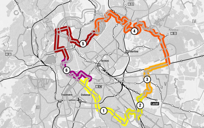 Si accelera per ultimare i lavori del Grande raccordo anulare delle biciclette (Grab)
