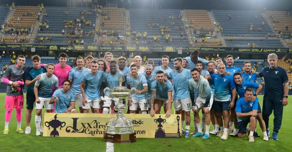 Lazio, un gol di Noslin basta per superare il Cadice nel Trofeo Ramon de Carranza